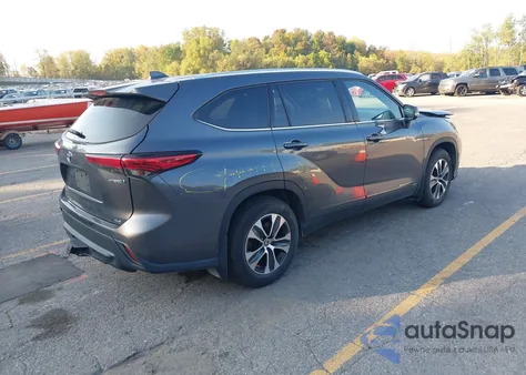 2020 Toyota Highlander Hybrid Xle from USA, damaged, VIN 5TDHBRCH0LS512653